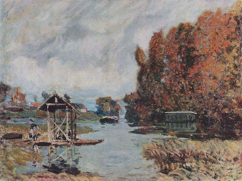 Alfred Sisley Wascherinnen von Bougival